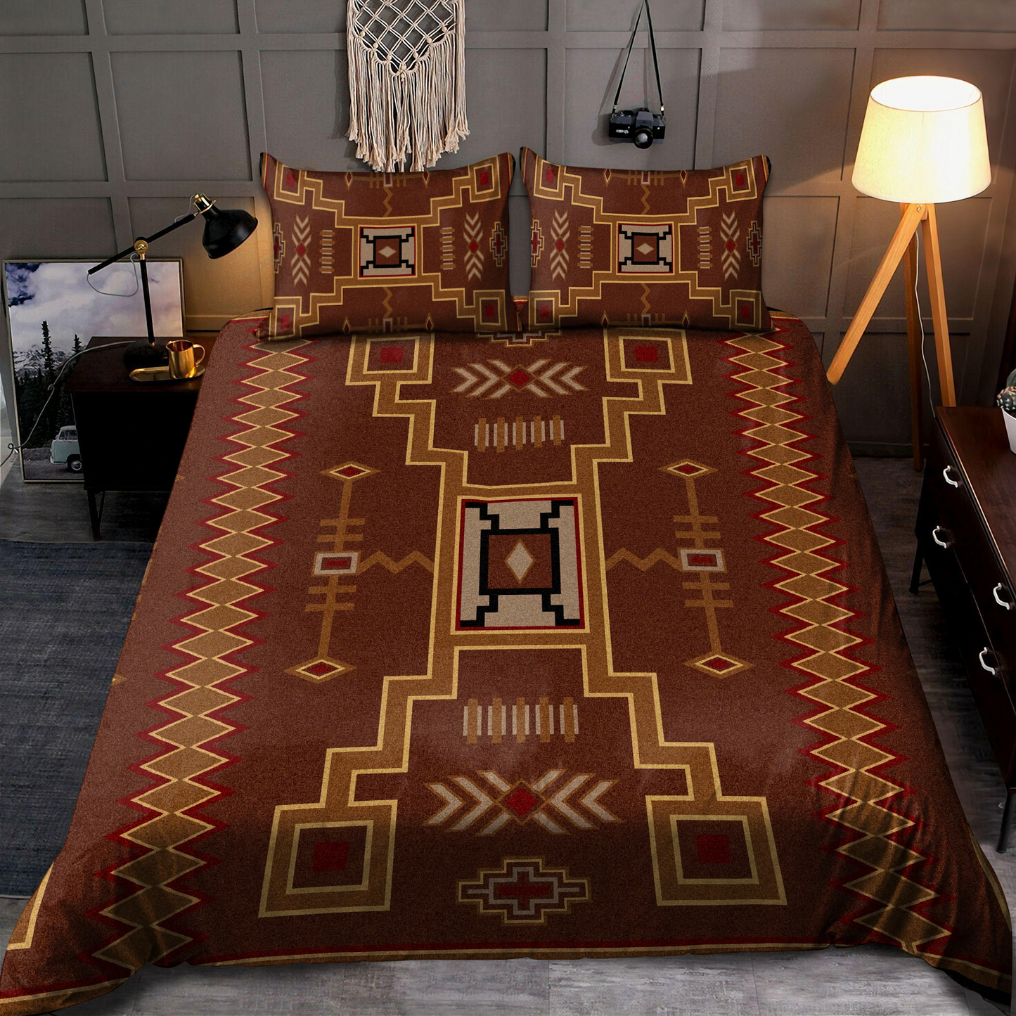 Native American 3D All Over Printed Bedding Set