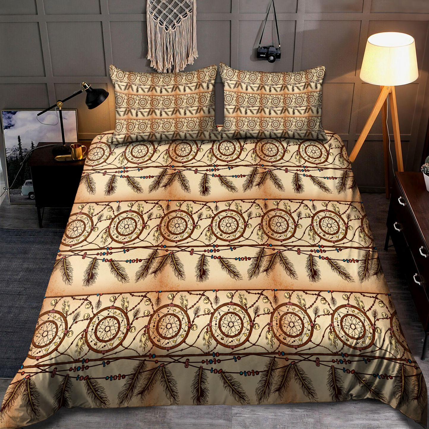 Native American 3D All Over Printed Bedding Set