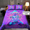 Customize Name Mushroom Hippie Bedding Set NTN14042101