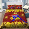 Australia Kangaroo Golden Wattle bedding set