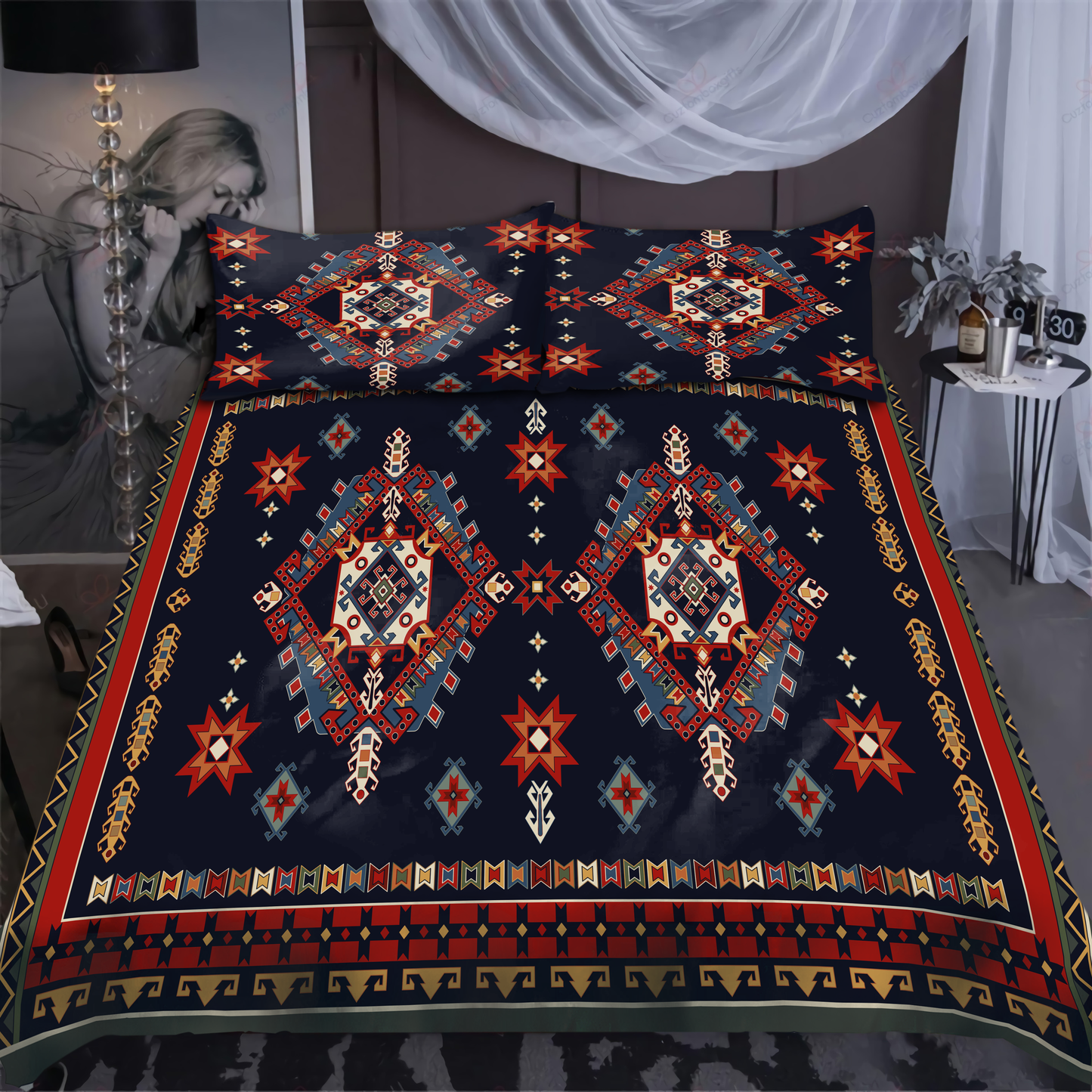 Native American 3D All Over Printed Bedding Set