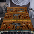 Aboriginal Zebra Dancing women Australia Culture art Bedding set VP08012101