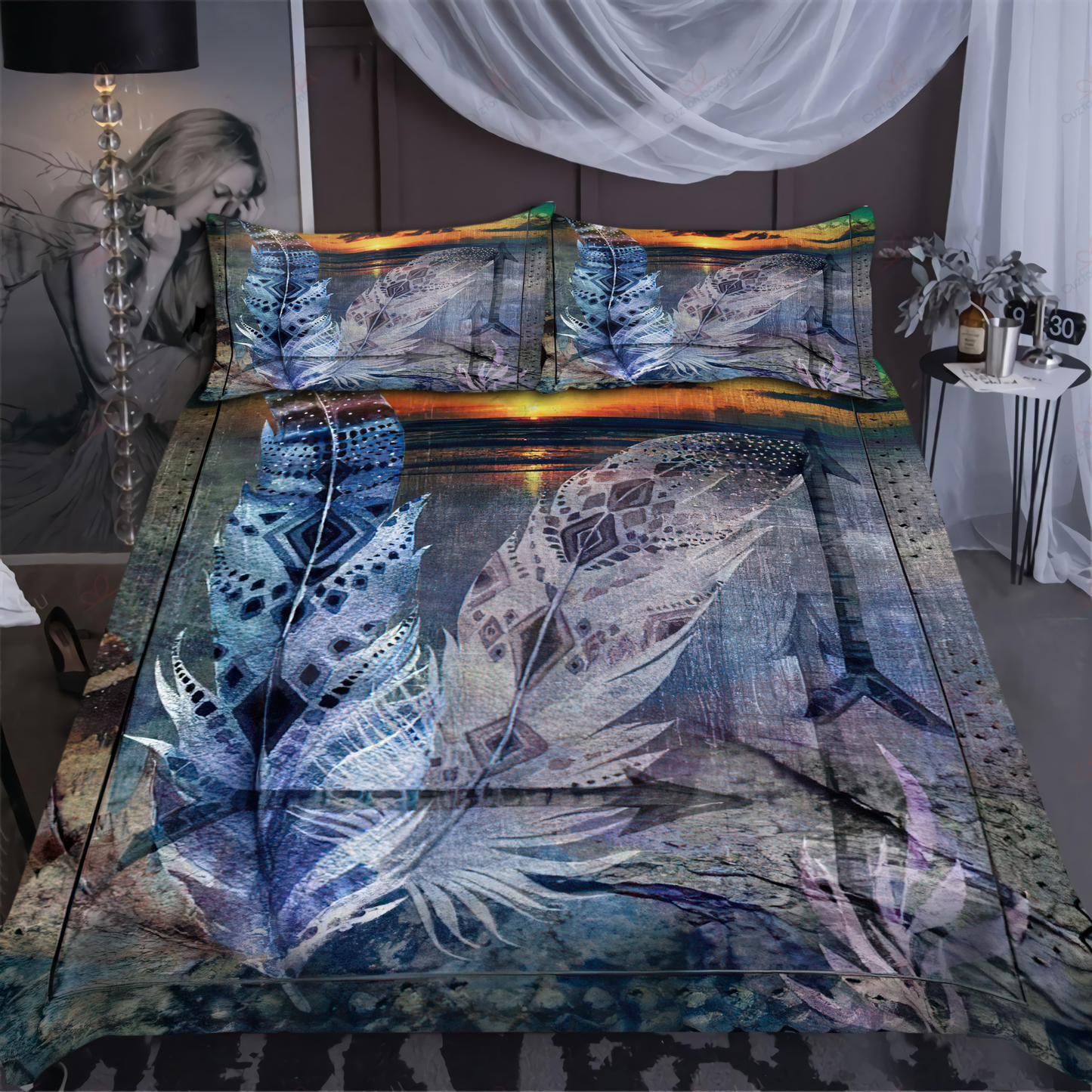 Native American 3D All Over Printed Bedding Set