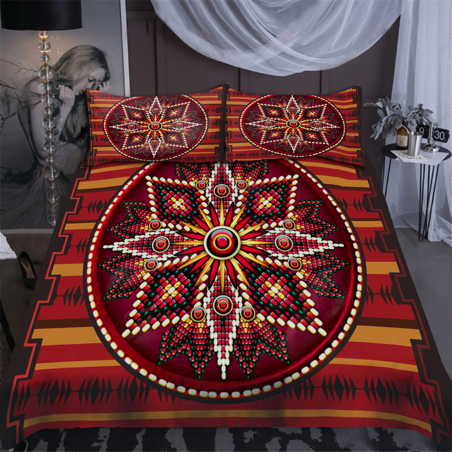 Native American 3D All Over Printed Bedding Set