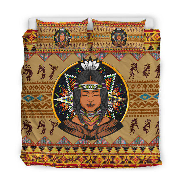 Native American 3D All Over Printed Bedding Set