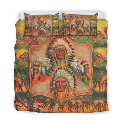 Native American 3D All Over Printed Bedding Set