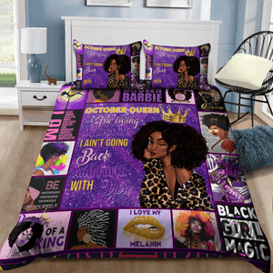 October black queen bedding set KL21112203