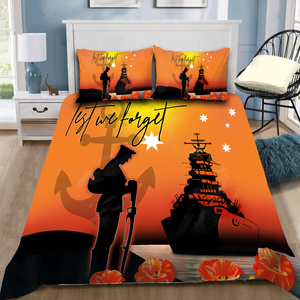 Lest We Forget Anzac Day Bedding Set TN