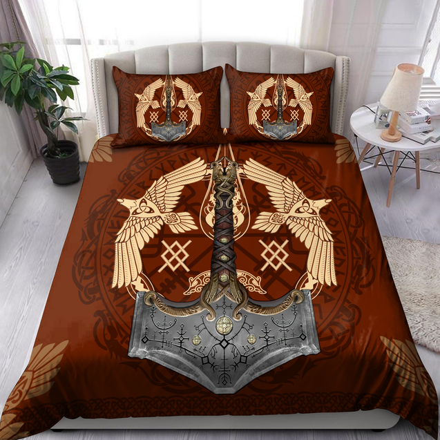 Viking 3D All Over Printed Bedding Set