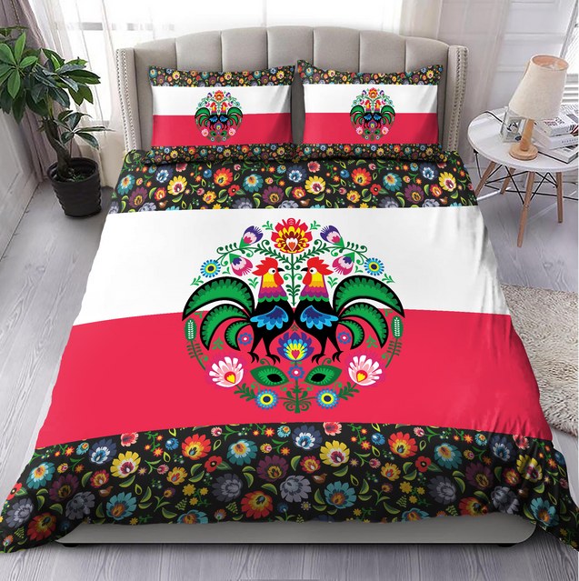 Poland 3D all over printed bedding set SN29052103