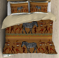 Aboriginal Zebra Dancing women Australia Culture art Bedding set VP08012101