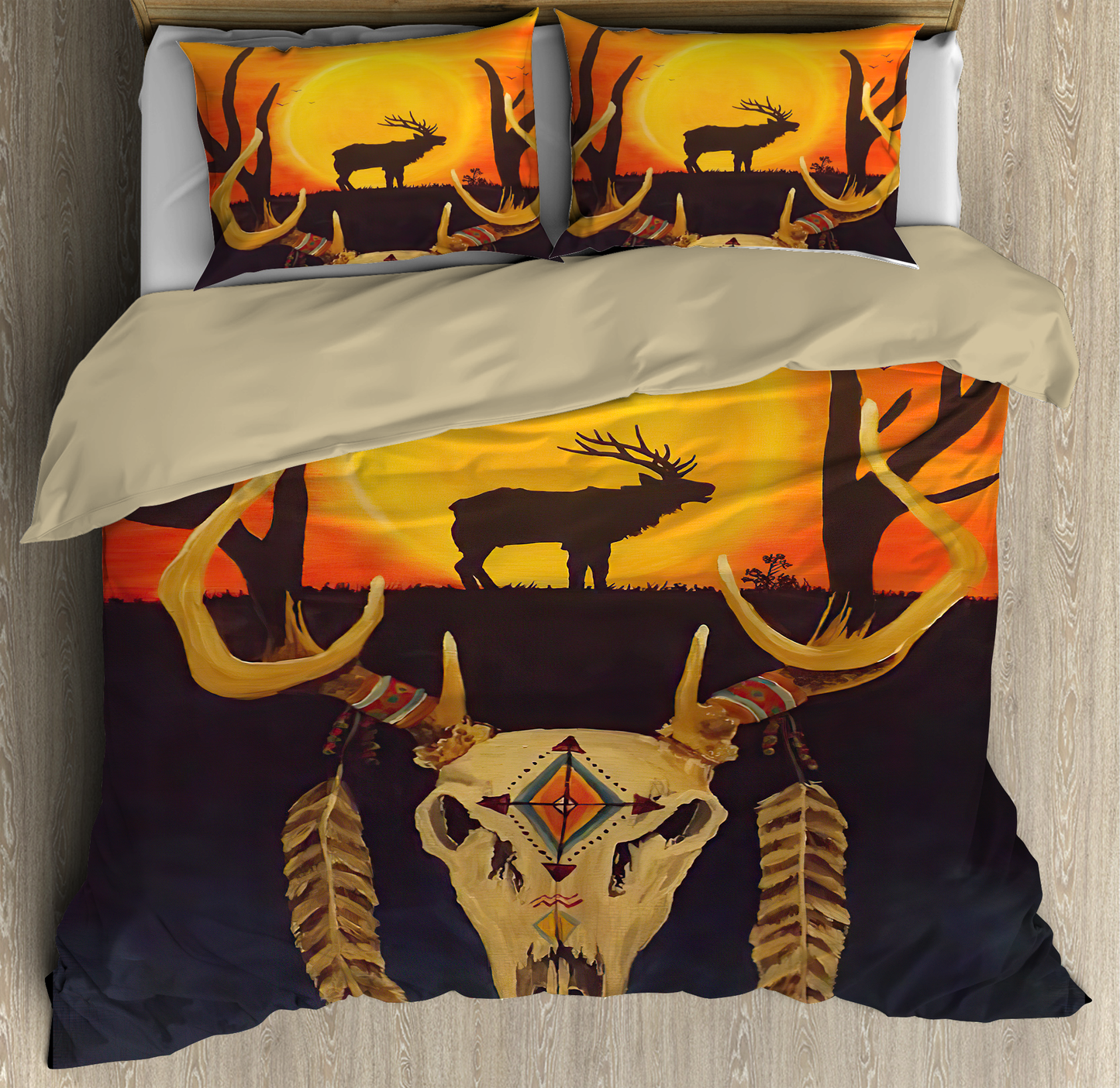 Native American 3D All Over Printed Bedding Set