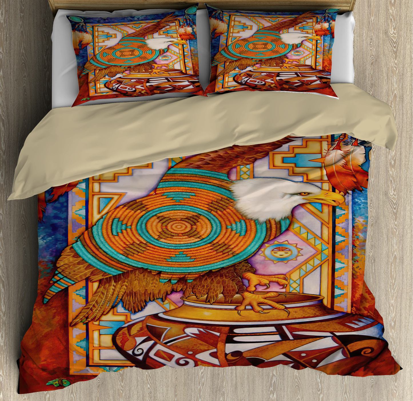 Native American 3D All Over Printed Bedding Set