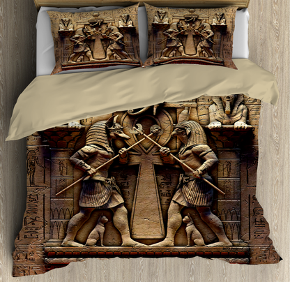 Anubis Ancient Egyptian Mythology Culture Bedding set