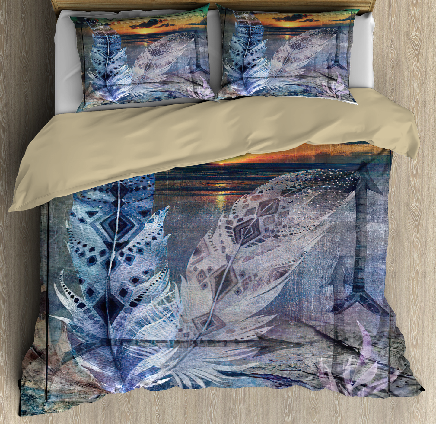 Native American 3D All Over Printed Bedding Set