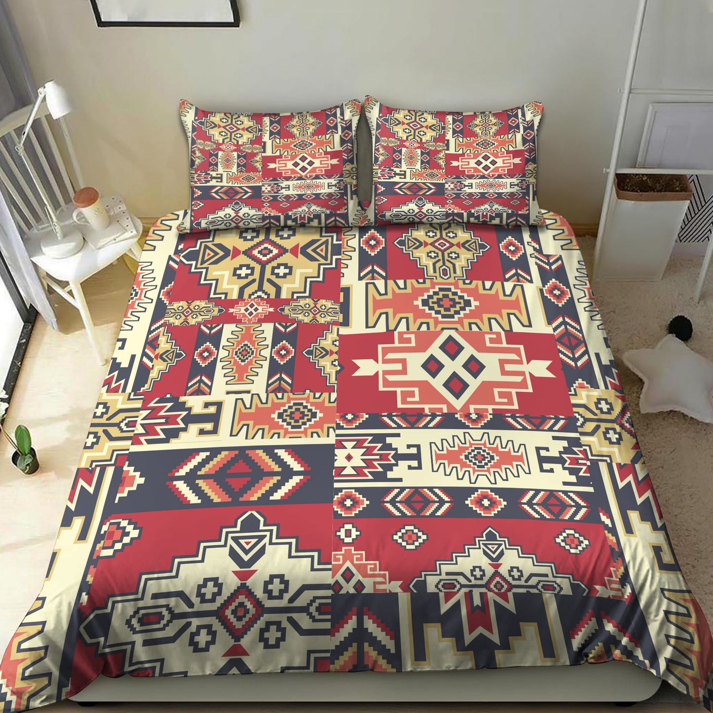 Native American 3D All Over Printed Bedding Set