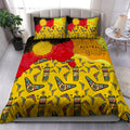 Aboriginal Australia Boomerang Indigenous Bedding Set Painting art