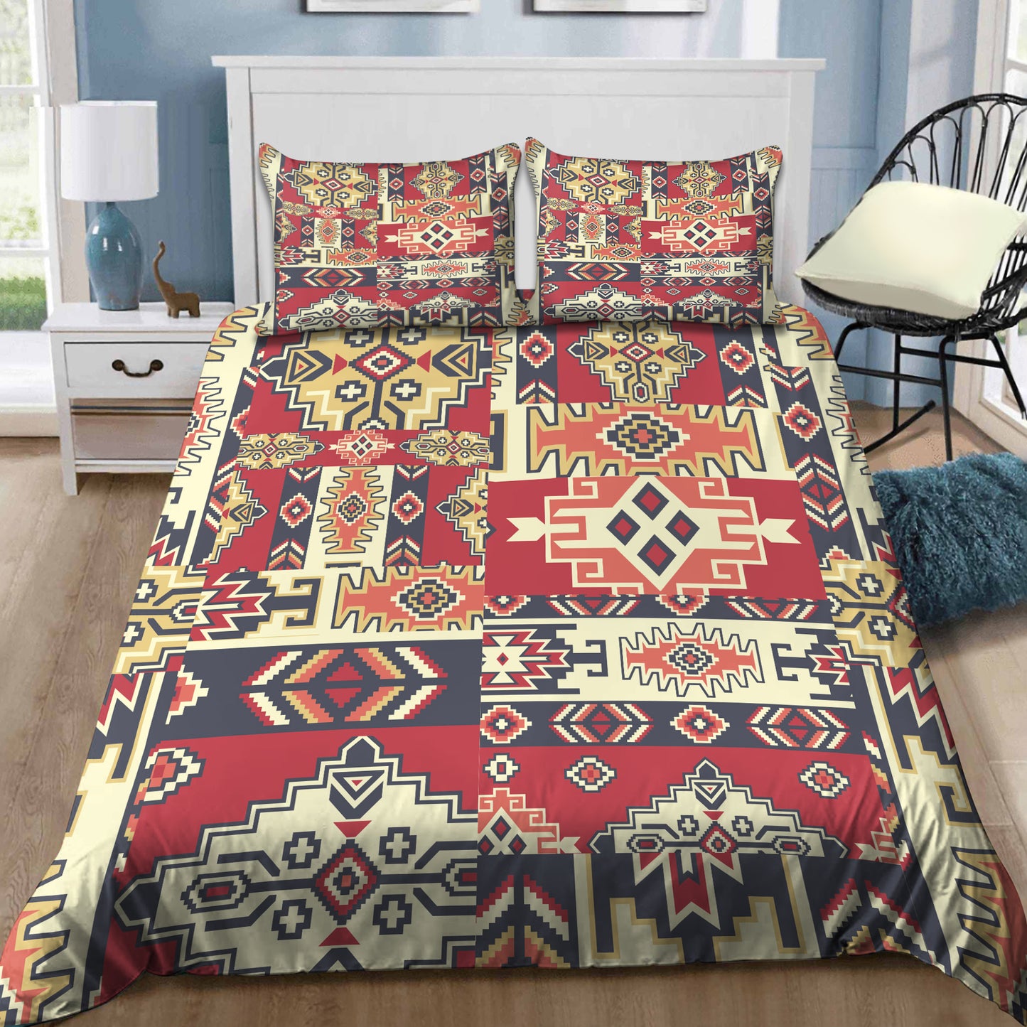 Native American 3D All Over Printed Bedding Set
