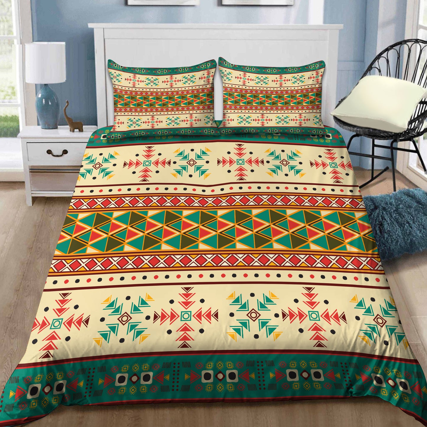 Native American 3D All Over Printed Bedding Set