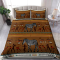 Aboriginal Zebra Dancing women Australia Culture art Bedding set VP08012101