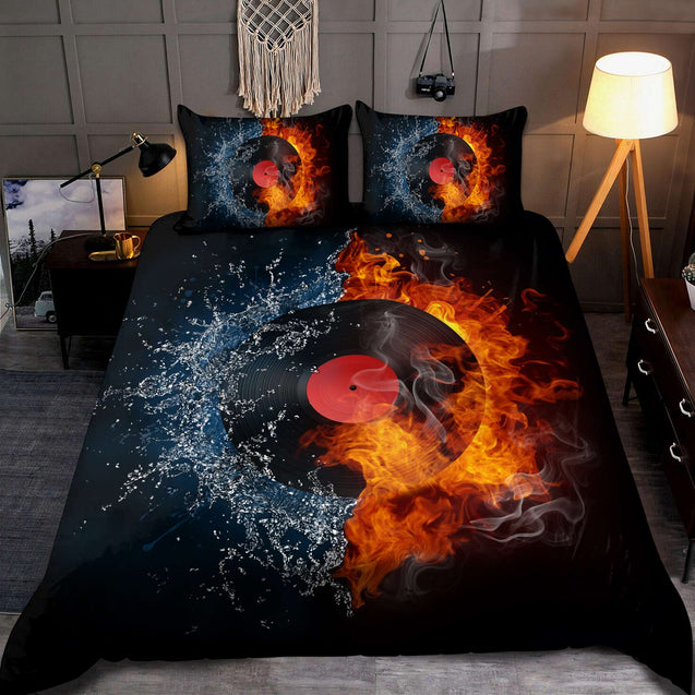 Vinyl Record 3D All Over Printed Bedding Set