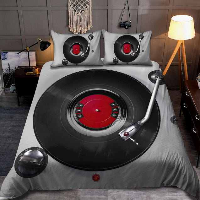 Vinyl Record 3D All Over Printed Bedding Set