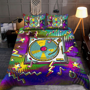 Vinyl Record 3D All Over Printed Bedding Set