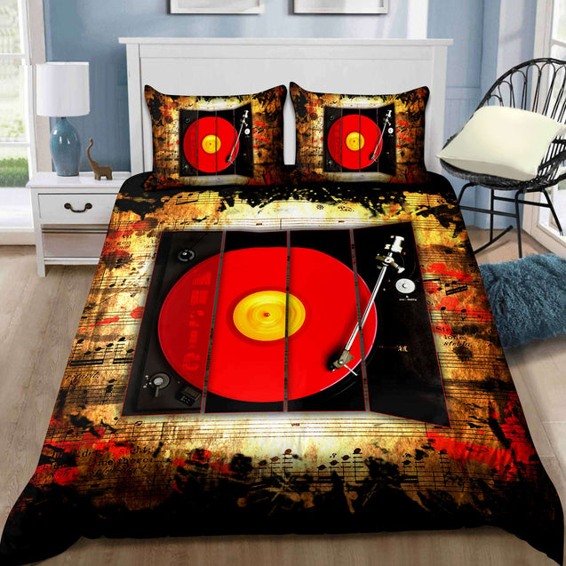 Vinyl Record 3D All Over Printed Bedding Set