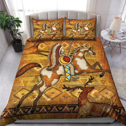 Horse Native American 3D All Over Printed Bedding Set