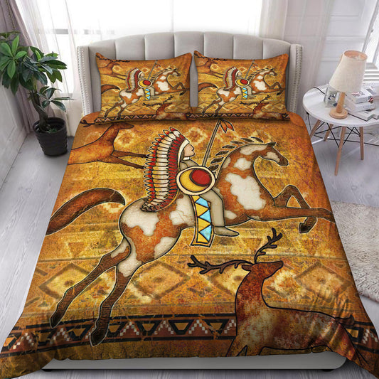 Horse Native American 3D All Over Printed Bedding Set