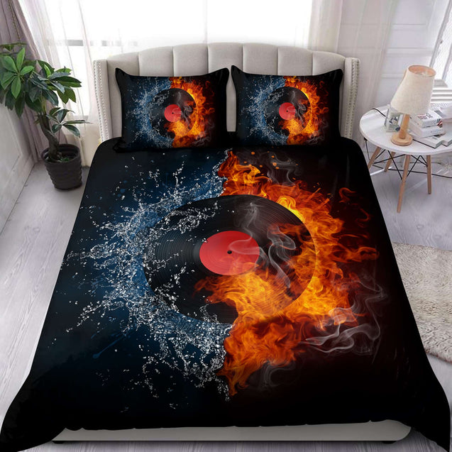 Vinyl Record 3D All Over Printed Bedding Set