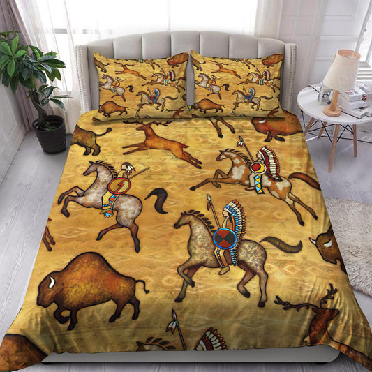 Horse Native American 3D All Over Printed Bedding Set