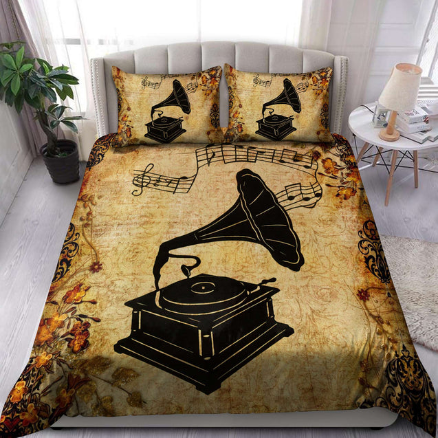 Vinyl Record 3D All Over Printed Bedding Set