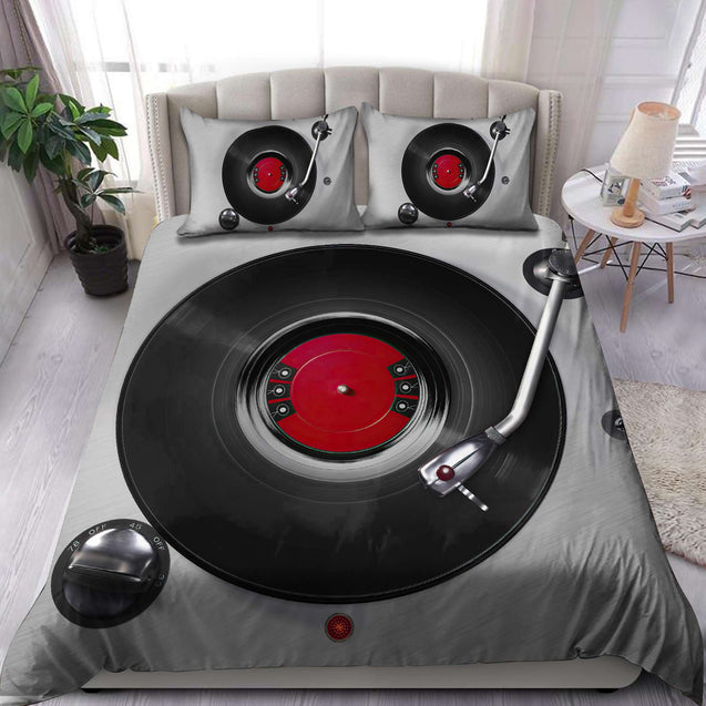 Vinyl Record 3D All Over Printed Bedding Set