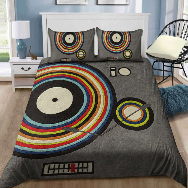 Vinyl Record 3D All Over Printed Bedding Set