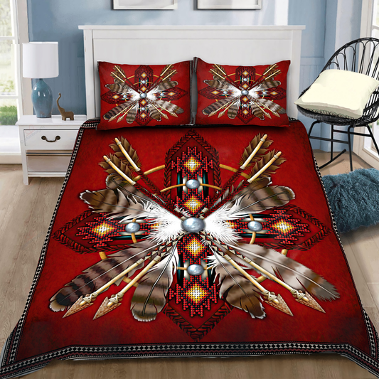 Native American 3D All Over Printed Bedding Set