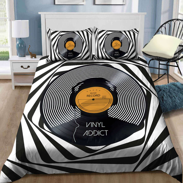 Vinyl Record 3D All Over Printed Bedding Set