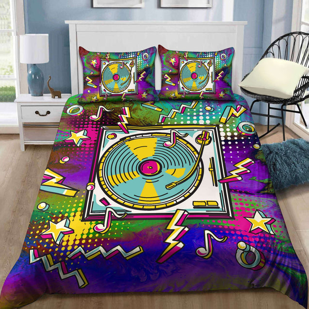 Vinyl Record 3D All Over Printed Bedding Set