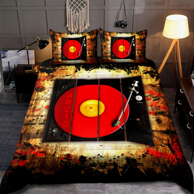 Vinyl Record 3D All Over Printed Bedding Set