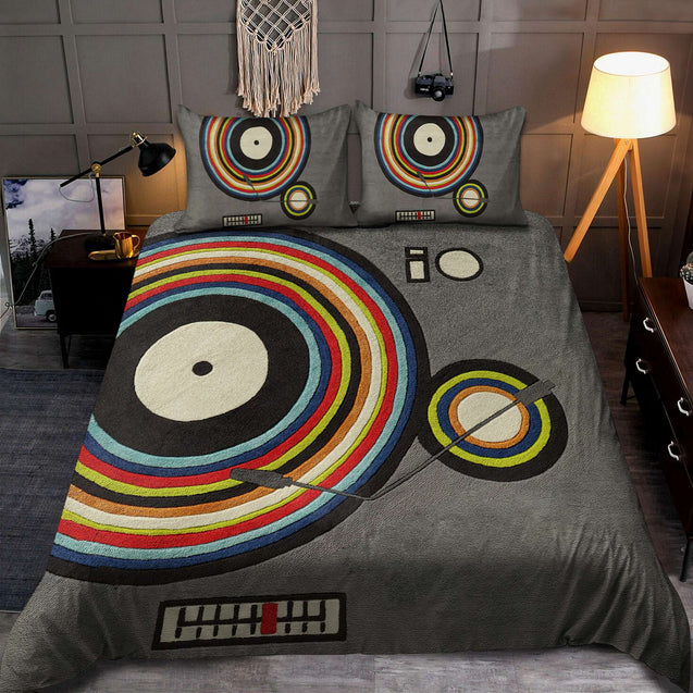 Vinyl Record 3D All Over Printed Bedding Set