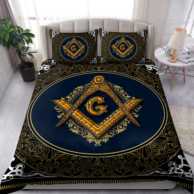 Freemasonry 3D All Over Printed Bedding Set