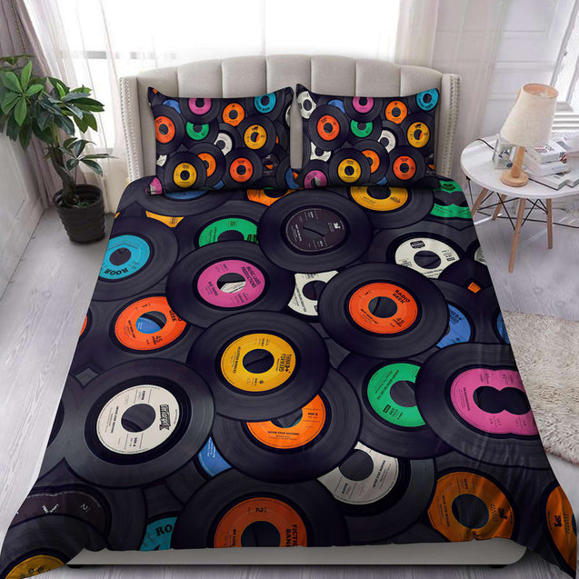 Vinyl Record 3D All Over Printed Bedding Set