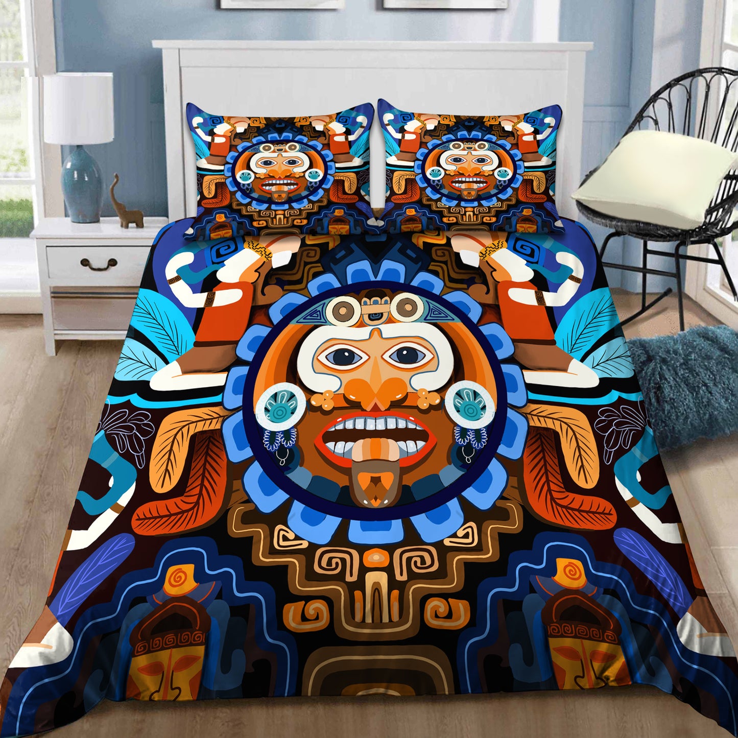 Native American 3D All Over Printed Bedding Set