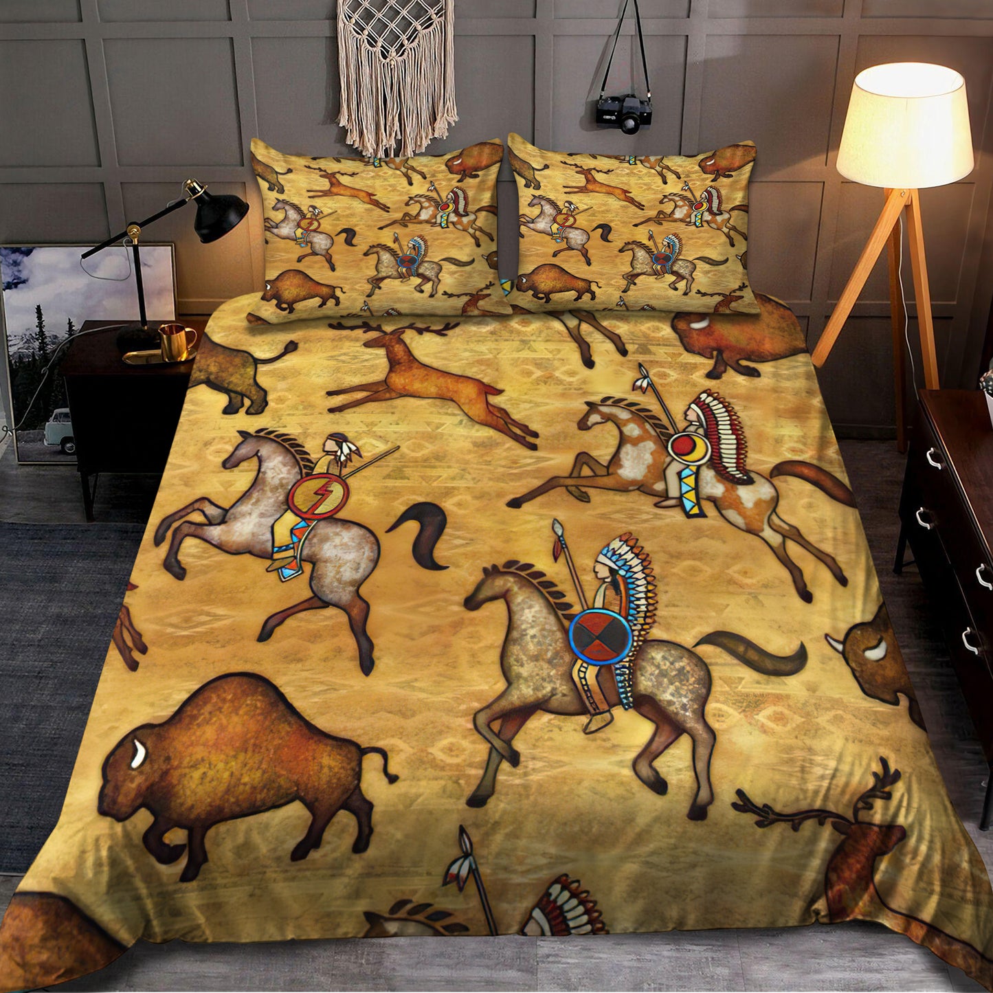Horse Native American 3D All Over Printed Bedding Set