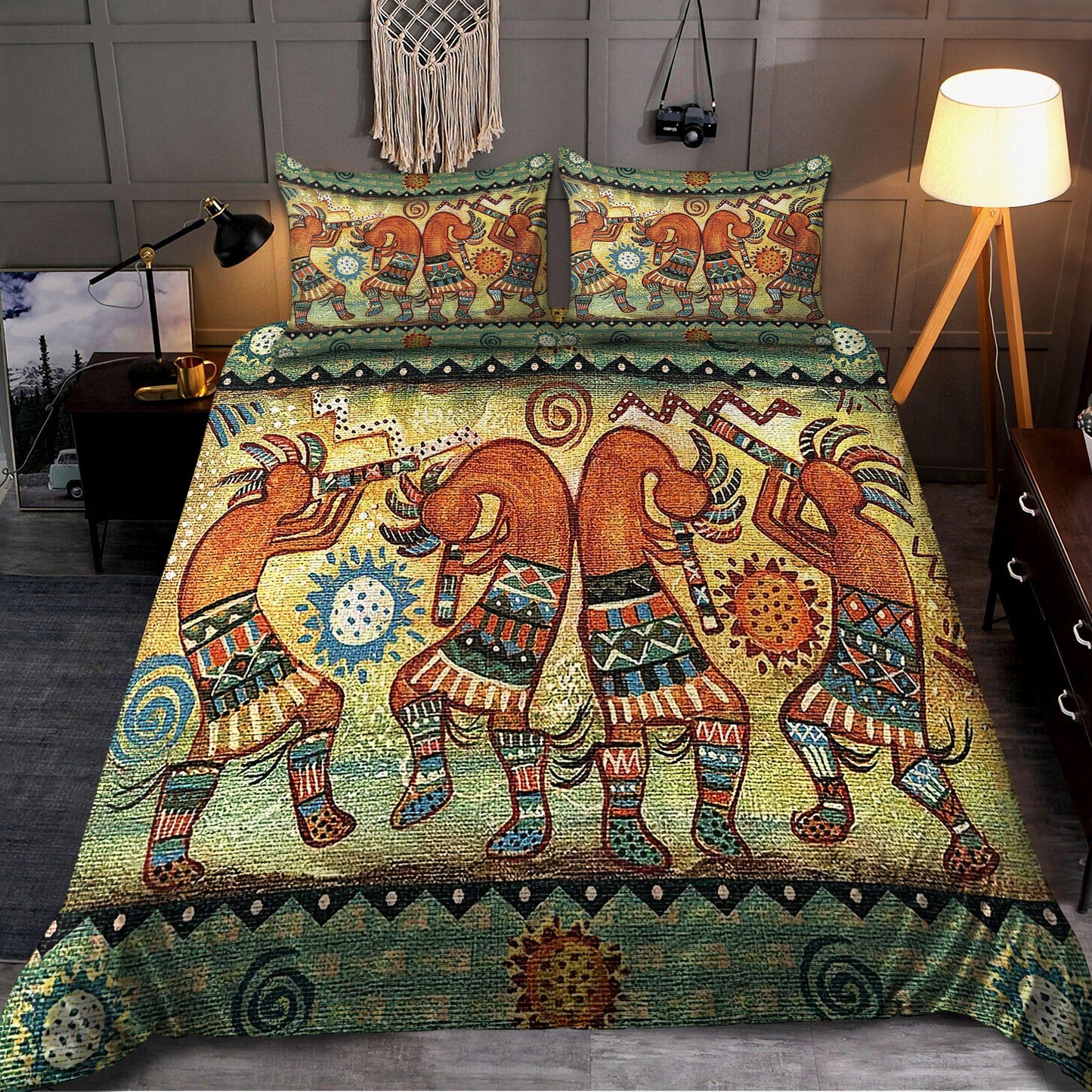 Native American 3D All Over Printed Bedding Set