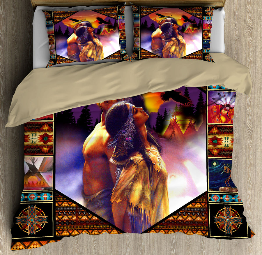 Native American 3D All Over Printed Bedding Set