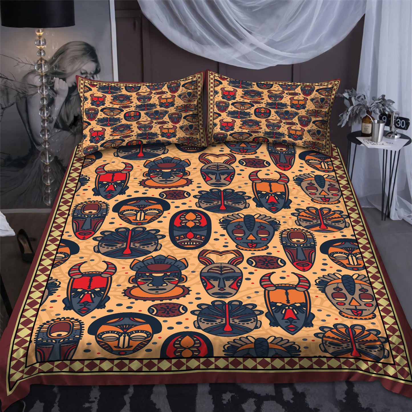 Native American 3D All Over Printed Bedding Set