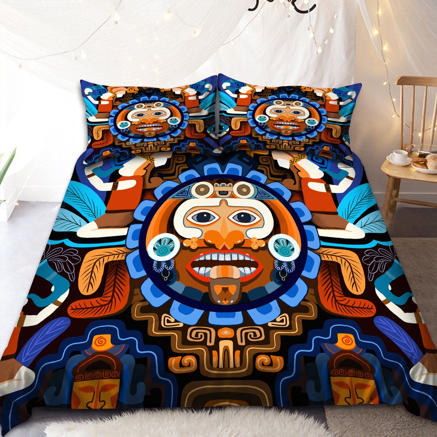 Native American 3D All Over Printed Bedding Set