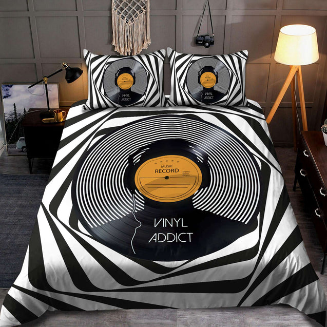 Vinyl Record 3D All Over Printed Bedding Set