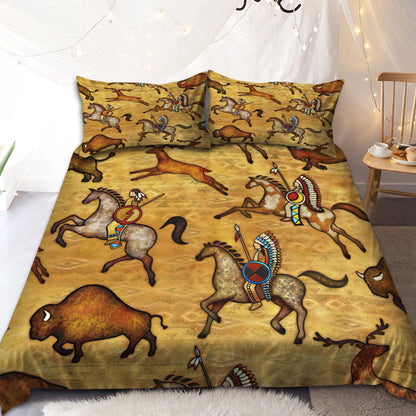 Horse Native American 3D All Over Printed Bedding Set